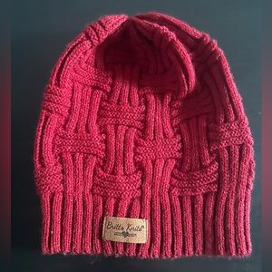 Britt’s Knits red knit hat